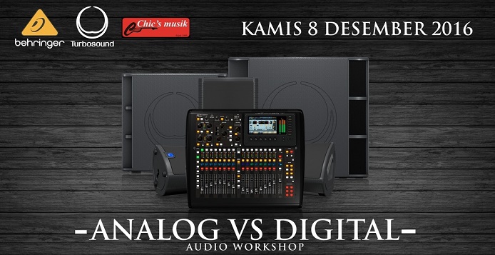 audio workshop analog digital