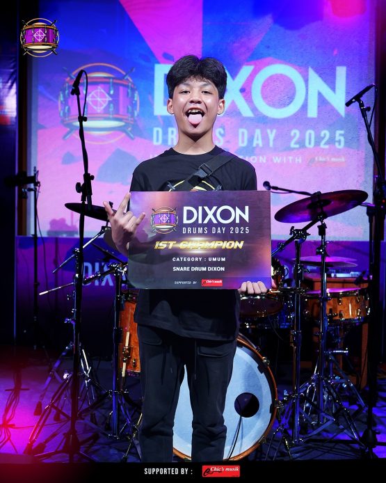 Dixon Drum Competition 2025‼️Congratulations For All The Winner✨🎖️@laludvmvrw The Ultimate Winn (2)