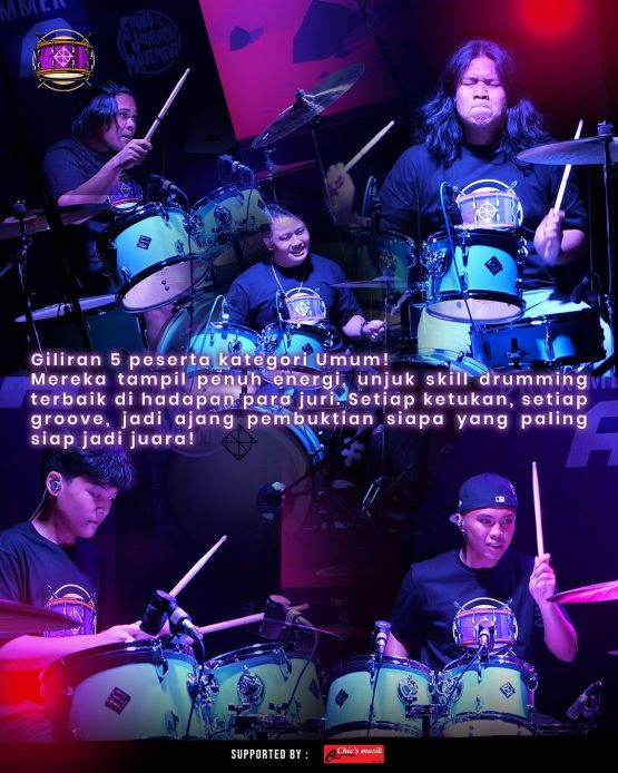 Recap keseruan Dixon Drums Day 2025.Kapan lagi bisa ngumpul bareng temen-temen drummer. Duduk ba (4)