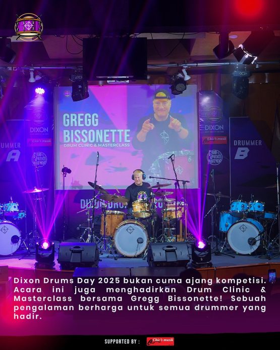 Recap keseruan Dixon Drums Day 2025.Kapan lagi bisa ngumpul bareng temen-temen drummer. Duduk ba (7)