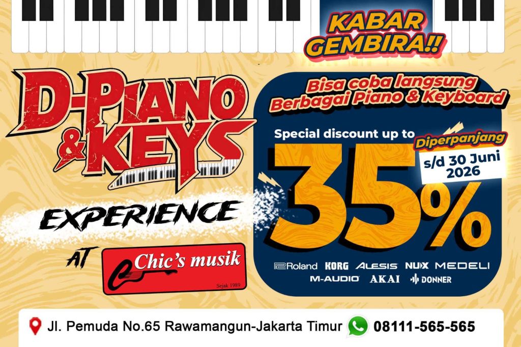 D-Piano & Key Experience SALE 35% OFF