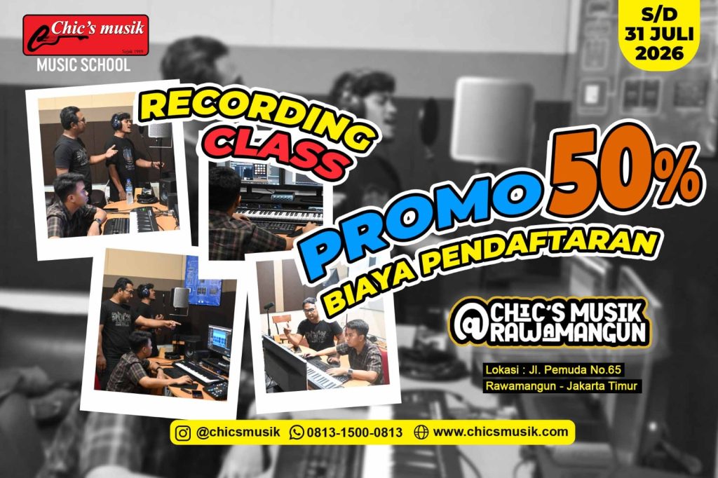 Recording Class Promo 50%