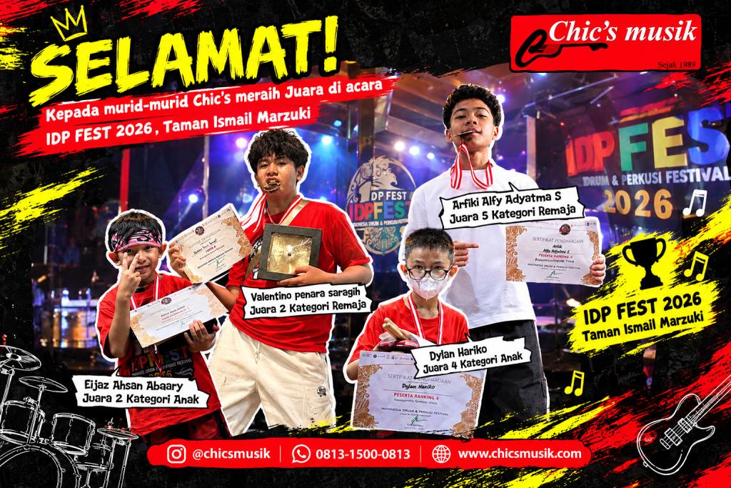 Murid Chic’s Juara di acara IDP Fest 2026 Taman Ismail Marzuki Jakarta